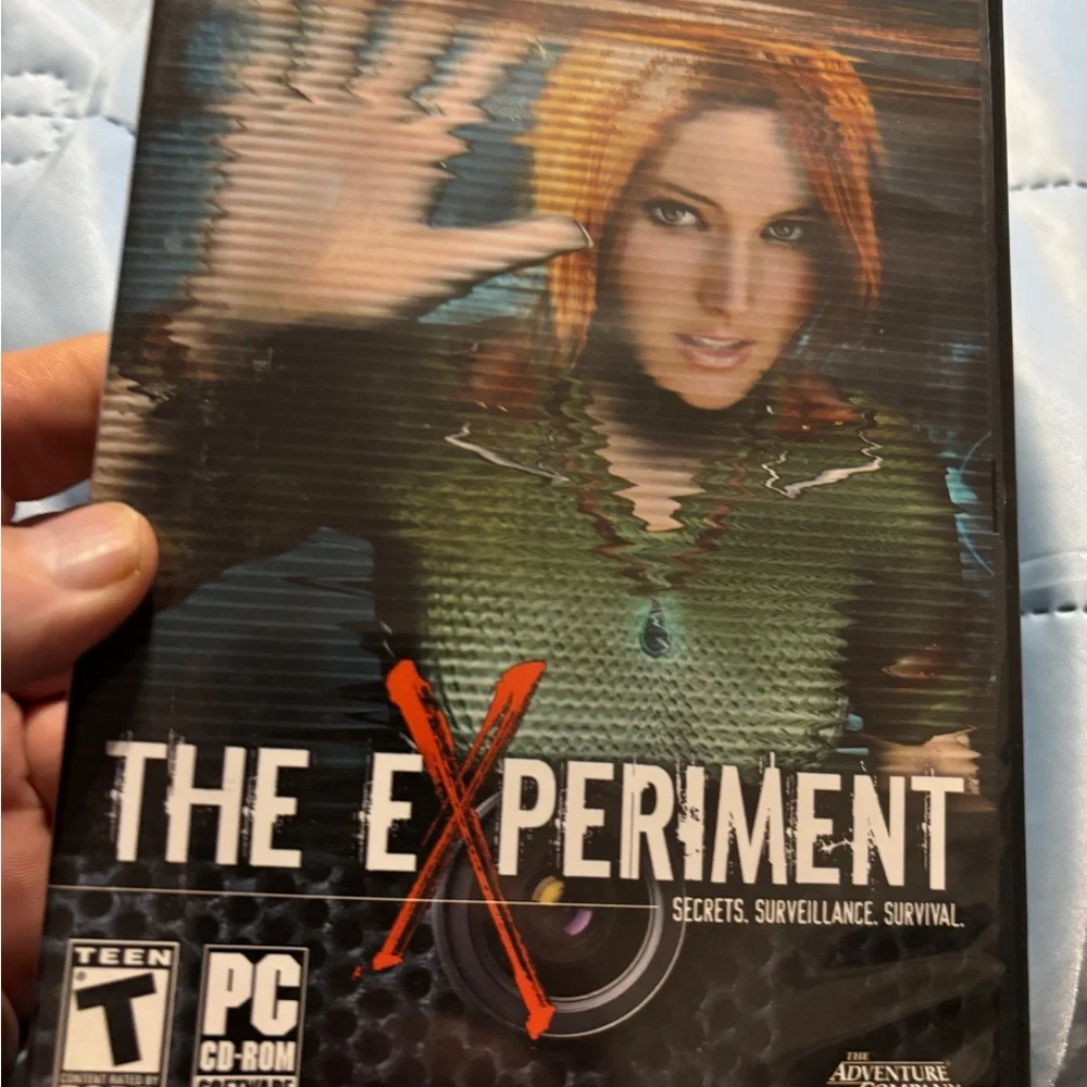 The Experiment PC CD-ROM Software Game .